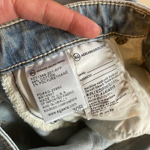 Adriano Goldschmied patchwork super skinny ankle - Picture 8 of 12